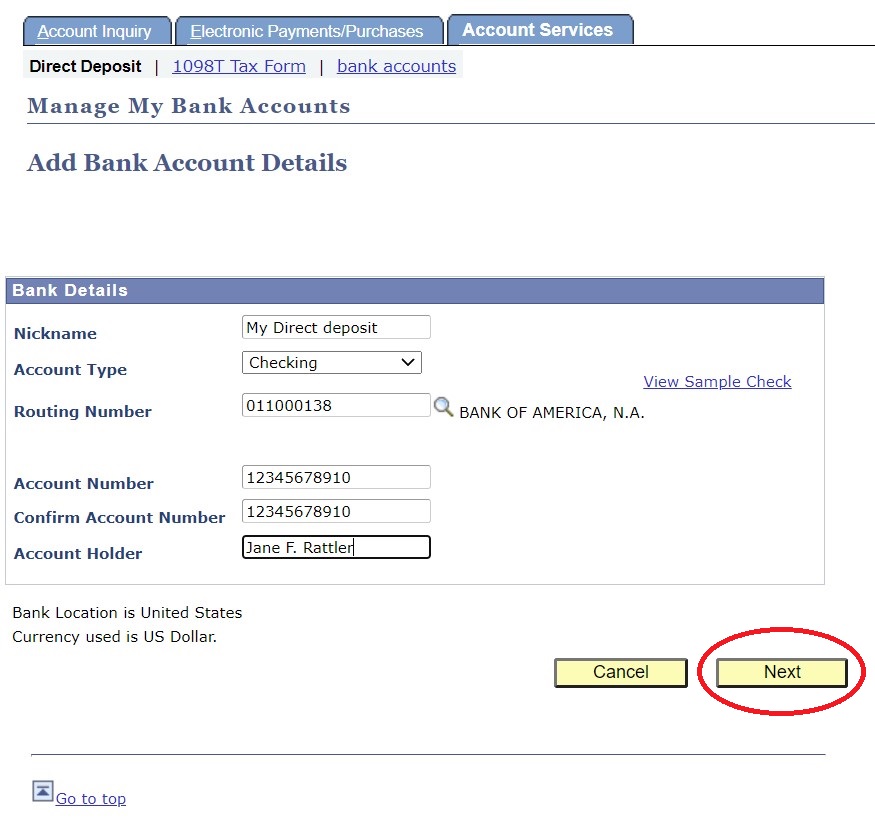 How To Set Up Direct Deposit